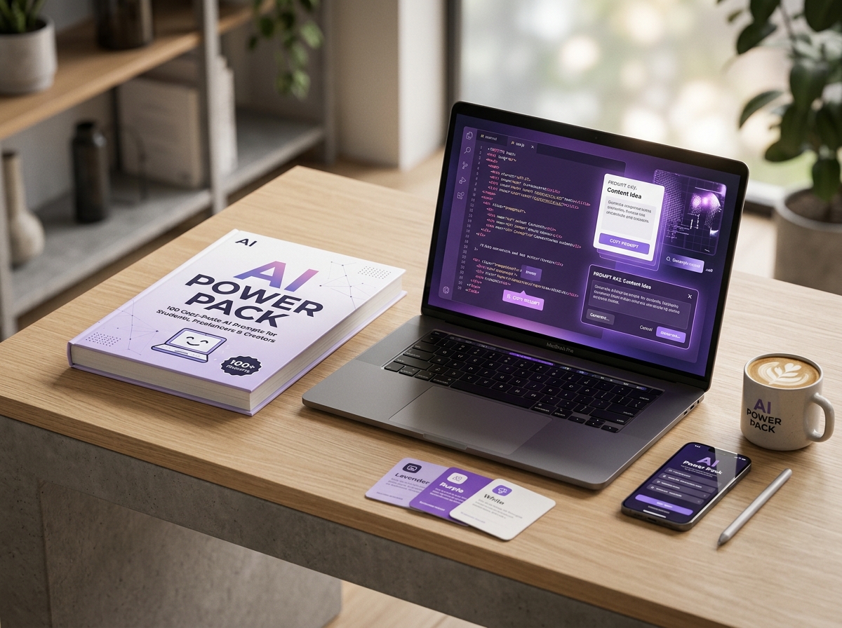 AI POWER PACK: 100 Copy-Paste AI Prompts